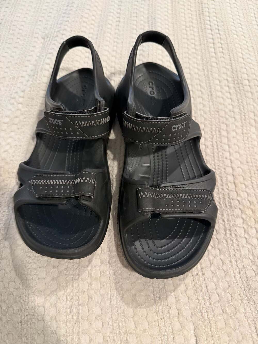Crocs Men's Swiftwater River Sandals Black Size 9